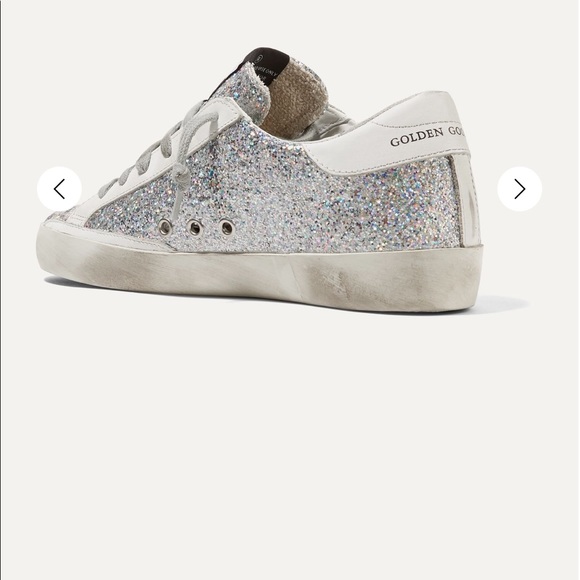 Sold: Golden Goose Superstar silver glitter - Picture 13 of 14